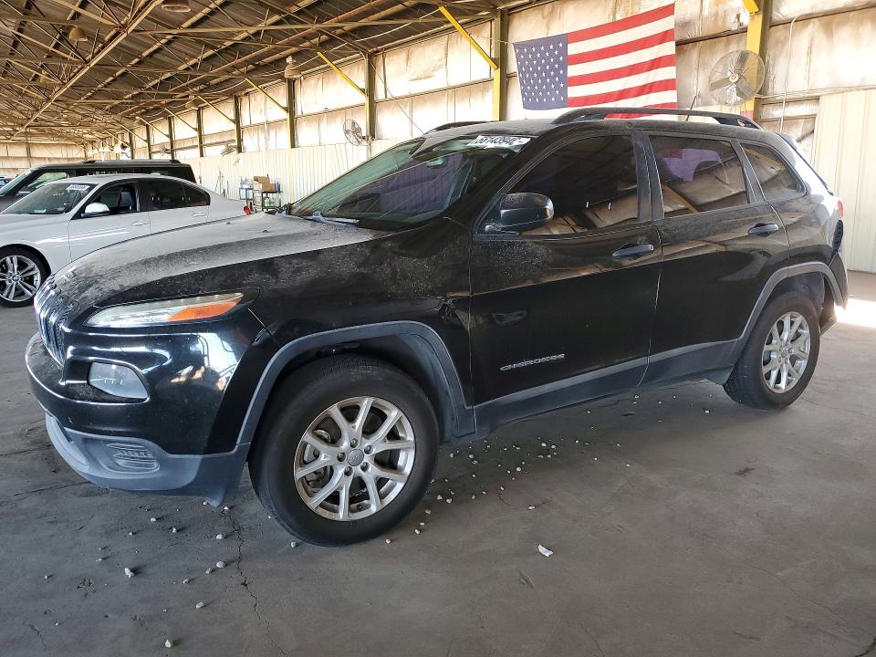 Продажа на аукционе авто 2016 Jeep Cherokee, vin: 1C4PJMAB2GW142814, номер лота: 56143946