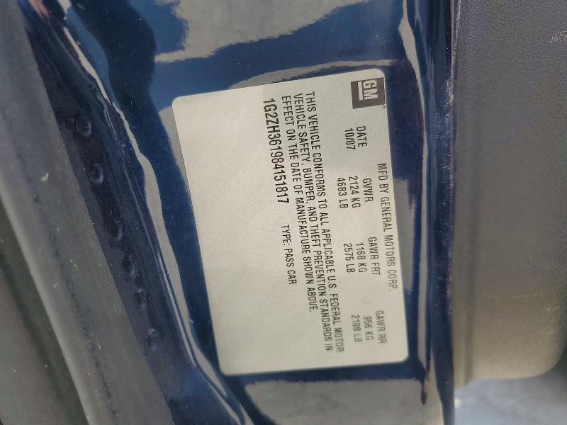 Продаж на аукціоні авто 2008 Pontiac G6, vin: 1G2ZH361984151817, номер лоту: 59103876
