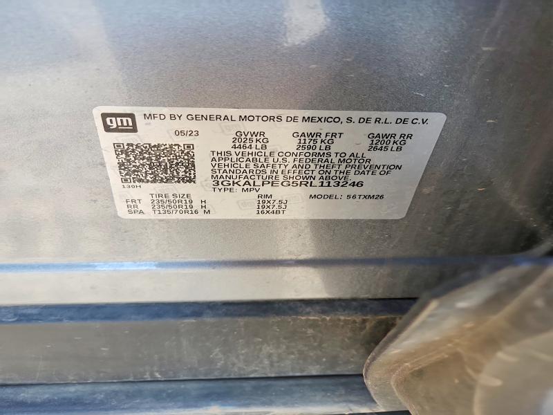 57619526 :رقم المزاد ، 3GKALPEG5RL113246 vin ، 2024 Gmc Terrain مزاد بيع