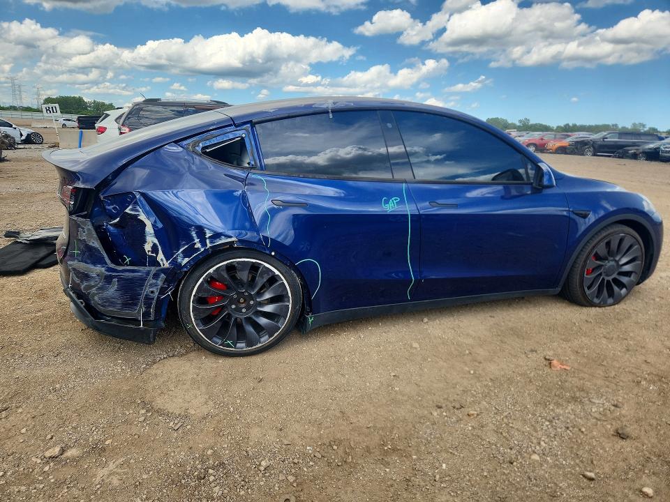 57962236 :رقم المزاد ، 5YJYGDEF1LF049636 vin ، 2020 Tesla Model Y مزاد بيع
