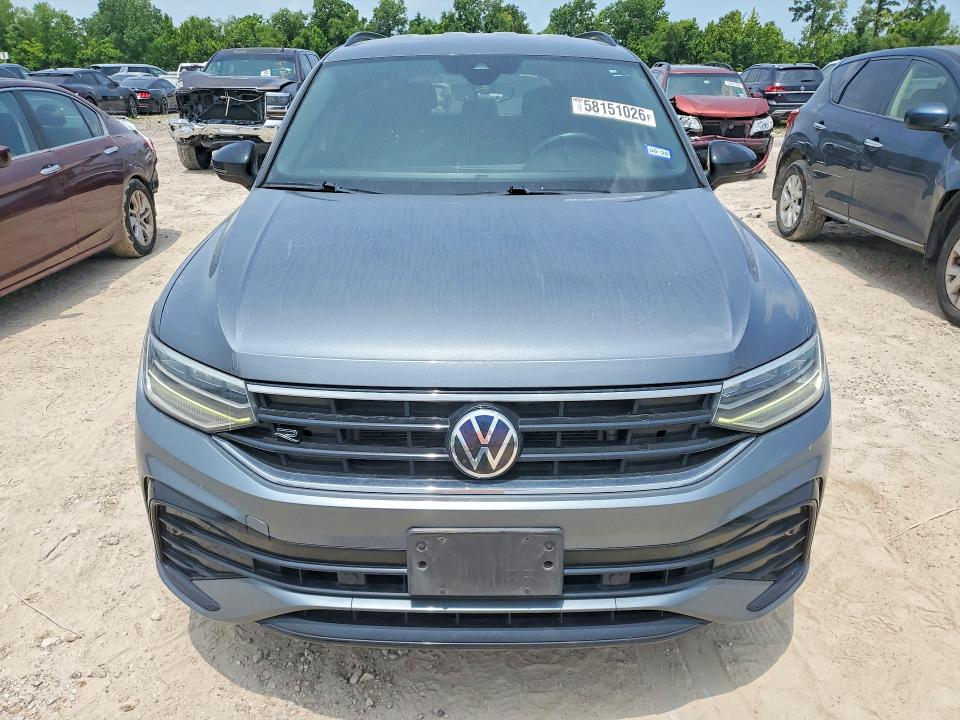 2022 Volkswagen Tiguan მანქანა იყიდება აუქციონზე, vin: 3VVCB7AX0NM023232, აუქციონის ნომერი: 58151026