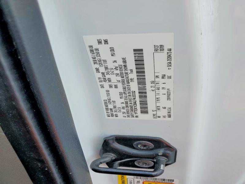 Продаж на аукціоні авто 2020 Ford F150, vin: 1FTEX1CB4LFA33332, номер лоту: 58549416