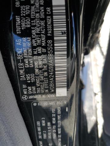 56091466 :رقم المزاد ، WDBHA24G9XA685508 vin ، 1999 Mercedes-benz C مزاد بيع
