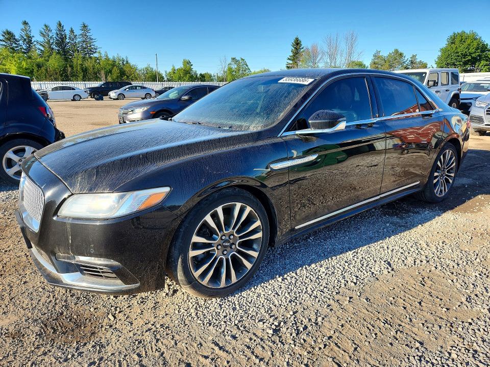 Продажа на аукционе авто 2017 Lincoln Continental, vin: 1LN6L9TP0H5630657, номер лота: 55936686