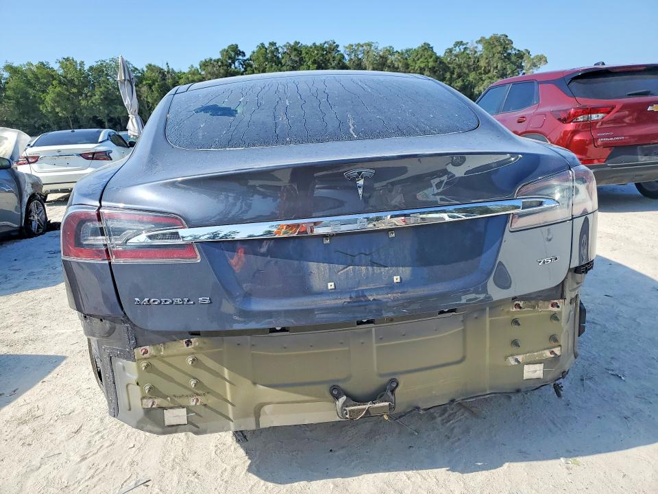 2017 Tesla Model S მანქანა იყიდება აუქციონზე, vin: 5YJSA1E21HF232447, აუქციონის ნომერი: 58205766