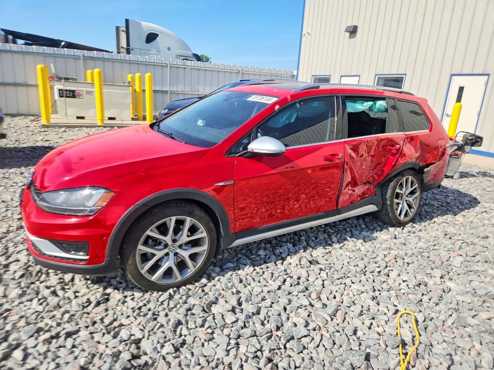 Aukcja sprzedaży 2017 Volkswagen Golf Alltrack, vin: 3VWH17AU2HM539414, numer aukcji: 55786166