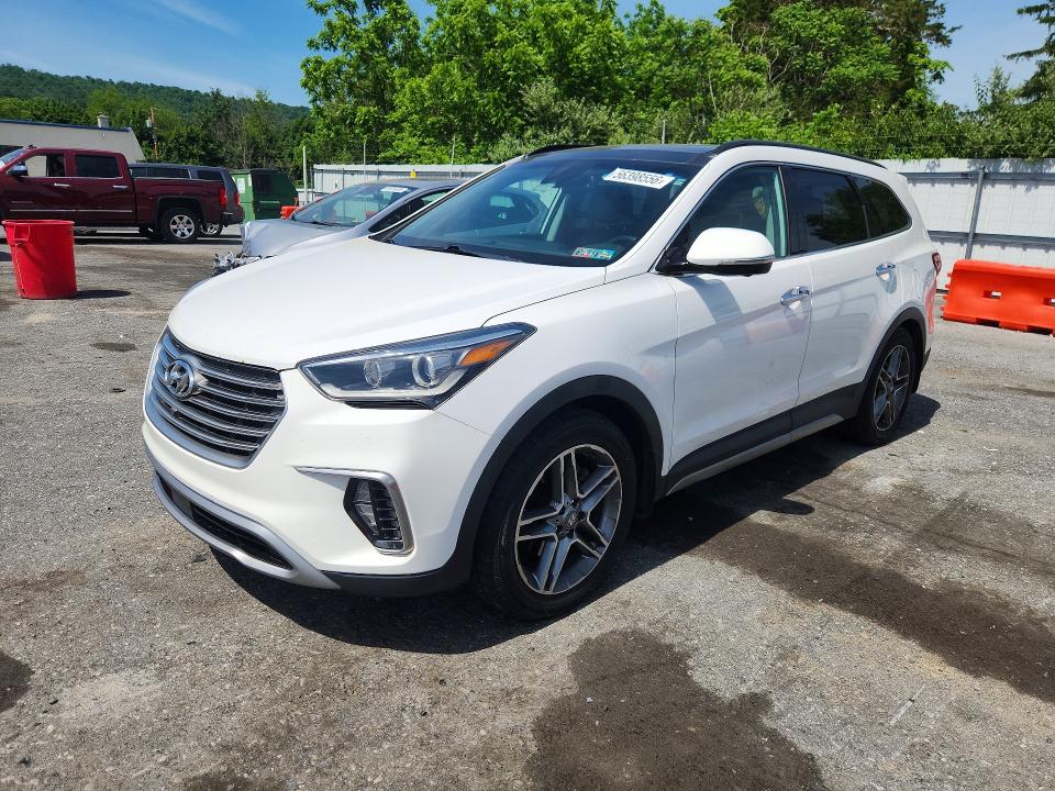 2017 Hyundai Santa Fe მანქანა იყიდება აუქციონზე, vin: KM8SRDHF8HU189530, აუქციონის ნომერი: 56398556
