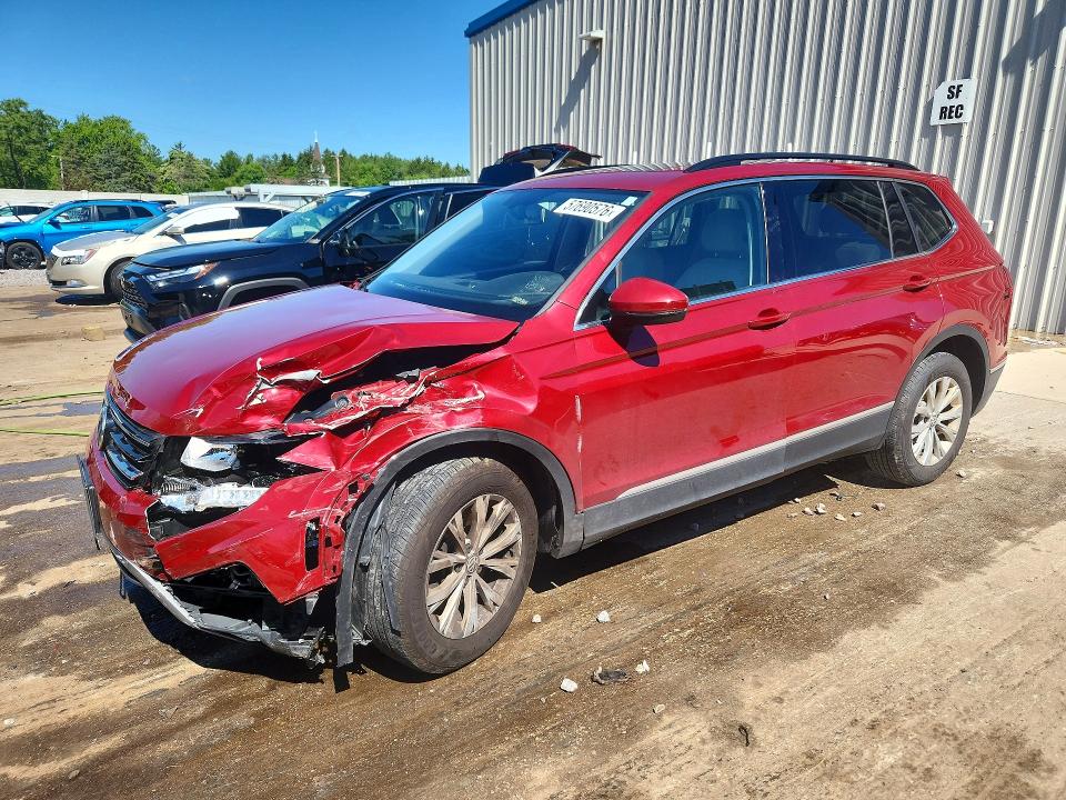 2018 Volkswagen Tiguan მანქანა იყიდება აუქციონზე, vin: 3VV2B7AX7JM148900, აუქციონის ნომერი: 57690576