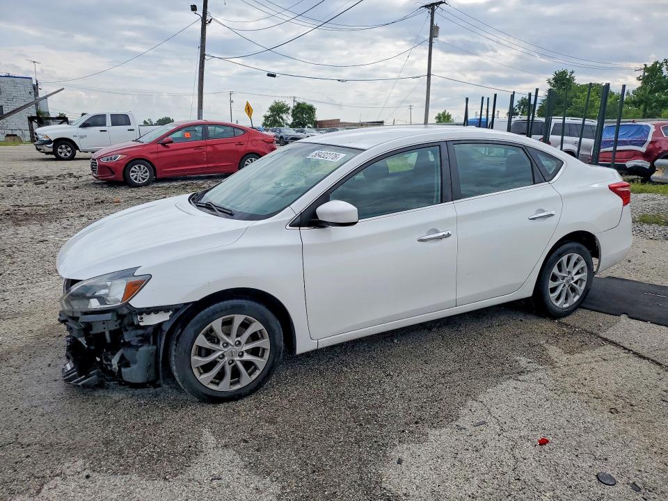 2019 Nissan Sentra მანქანა იყიდება აუქციონზე, vin: 3N1AB7AP7KY341314, აუქციონის ნომერი: 58432276