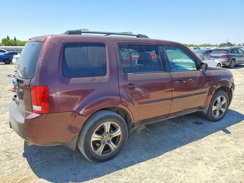 Продажа на аукционе авто 2012 Honda Pilot, vin: 5FNYF3H51CB021982, номер лота: 58406496