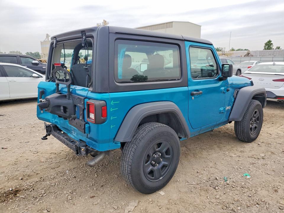 2020 Jeep Wrangler მანქანა იყიდება აუქციონზე, vin: 1C4GJXAG9LW219105, აუქციონის ნომერი: 54489216