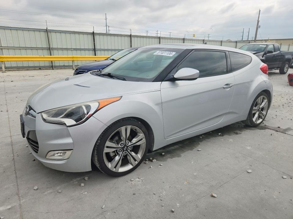 2014 Hyundai Veloster მანქანა იყიდება აუქციონზე, vin: KMHTC6AD3EU188582, აუქციონის ნომერი: 57401106