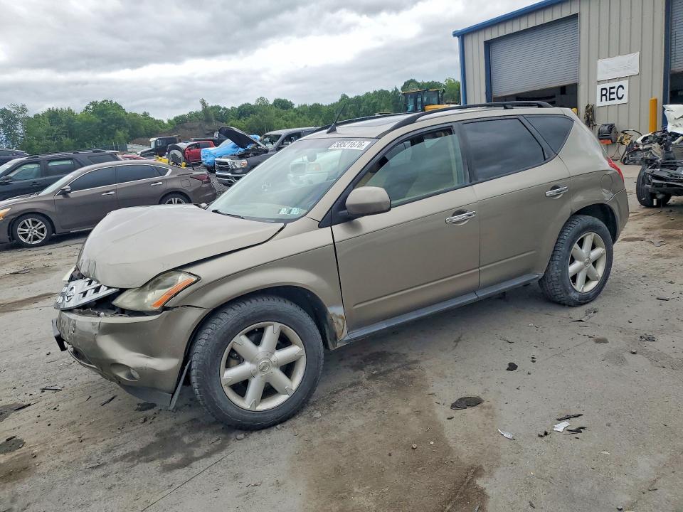 Продаж на аукціоні авто 2003 Nissan Murano, vin: JN8AZ08W53W209825, номер лоту: 58521676
