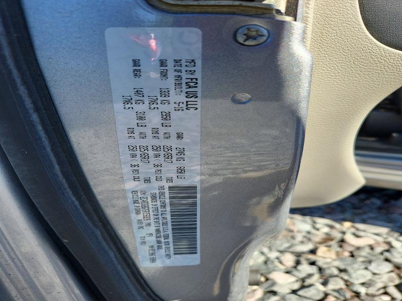 56622306 :رقم المزاد ، 2C4RDGBG7GR356928 vin ، 2016 Dodge Grand Caravan مزاد بيع