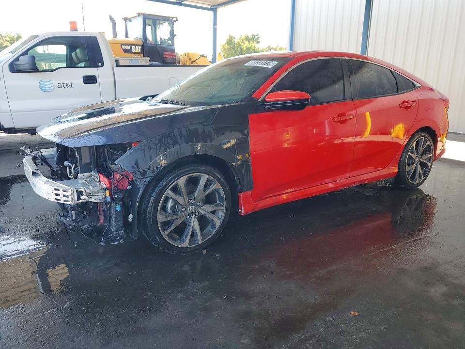 Продажа на аукционе авто 2021 Honda Civic, vin: 2HGFC2F87MH540314, номер лота: 58133776