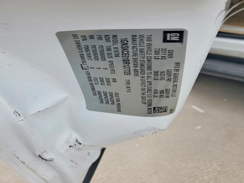 2011 Chevrolet Tahoe მანქანა იყიდება აუქციონზე, vin: 1GNSKCE01BR127729, აუქციონის ნომერი: 56191236