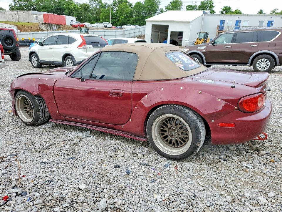 2003 Mazda Mx-5 Miata მანქანა იყიდება აუქციონზე, vin: JM1NB353230313561, აუქციონის ნომერი: 56655746