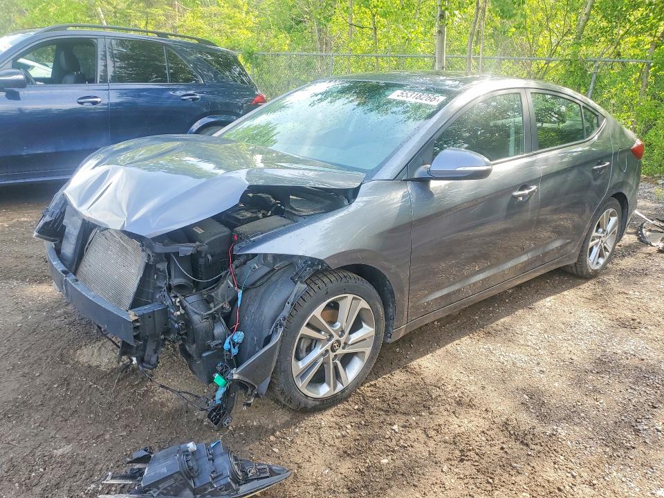 Продажа на аукционе авто 2017 Hyundai Elantra, vin: KMHD84LF3HU190040, номер лота: 55318266