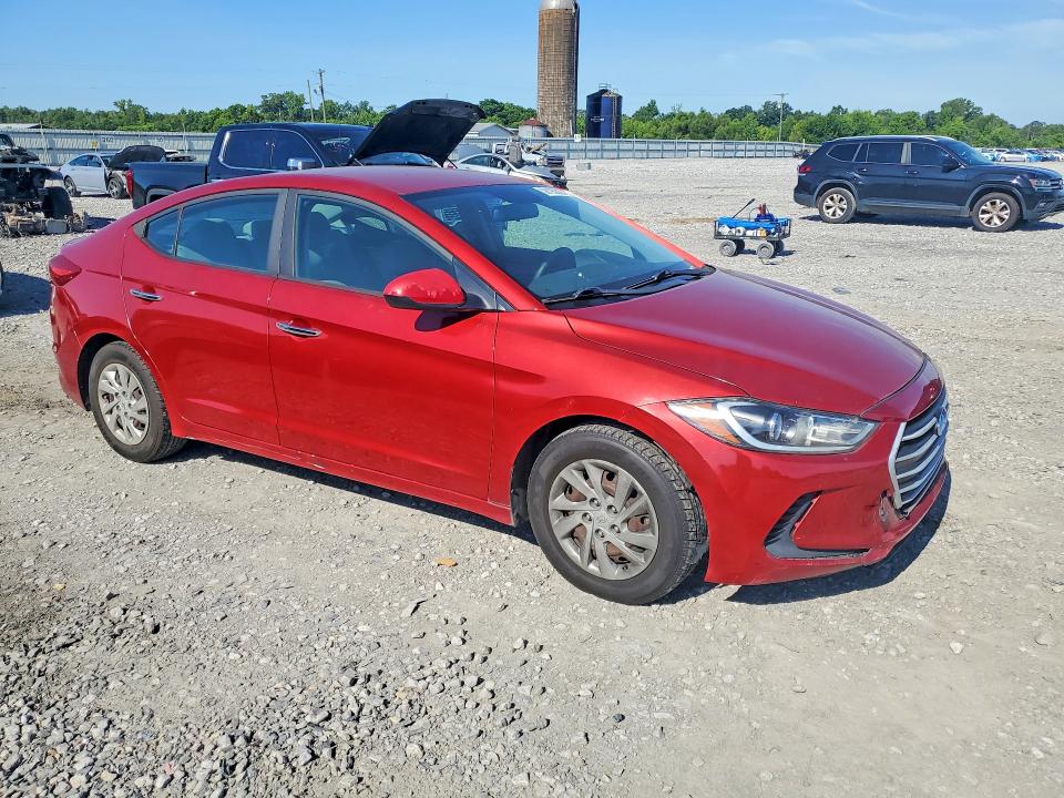 2017 Hyundai Elantra მანქანა იყიდება აუქციონზე, vin: KMHD74LFXHU077611, აუქციონის ნომერი: 58195206