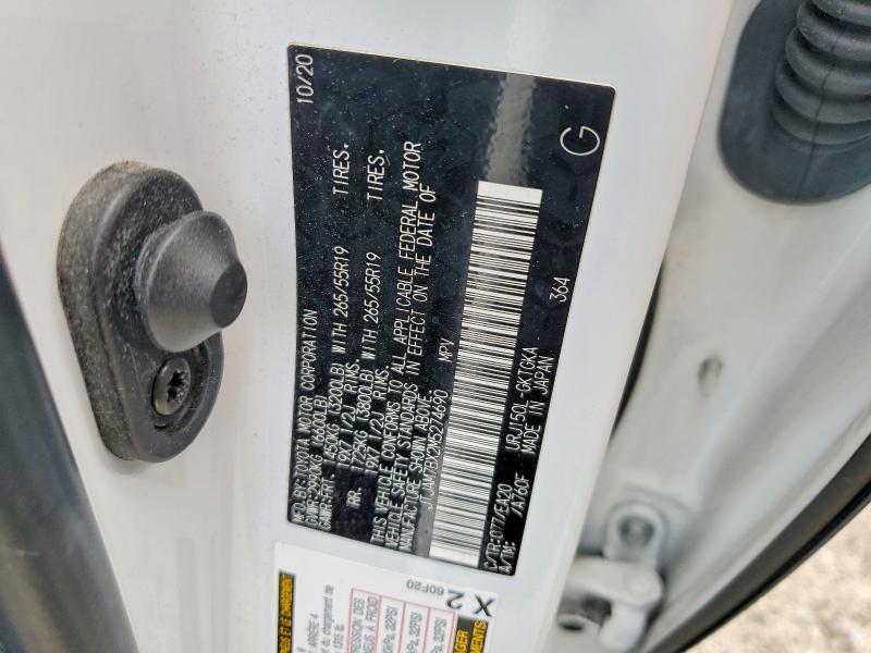 Продаж на аукціоні авто 2021 Lexus Gx, vin: JTJAM7BX2M5274690, номер лоту: 56673006