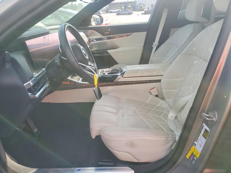 2023 Bmw I7 მანქანა იყიდება აუქციონზე, vin: WBY53EJ0XPCN45025, აუქციონის ნომერი: 52083006