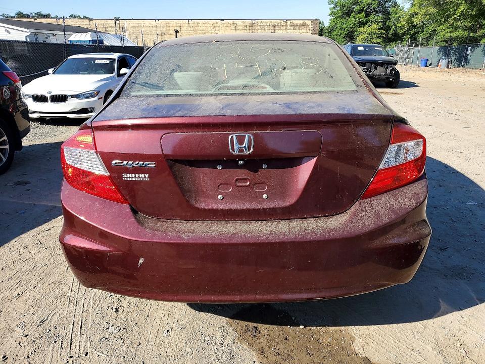 57325686 :رقم المزاد ، 19XFB2F54CE061737 vin ، 2012 Honda Civic مزاد بيع