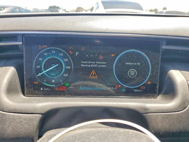 2022 Hyundai Tucson მანქანა იყიდება აუქციონზე, vin: KM8JECA18NU067813, აუქციონის ნომერი: 56103086