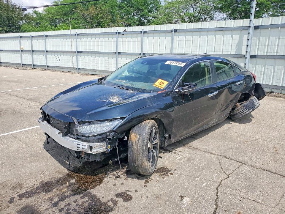 56413756 :رقم المزاد ، JHMFC1F95JX021351 vin ، 2018 Honda Civic مزاد بيع