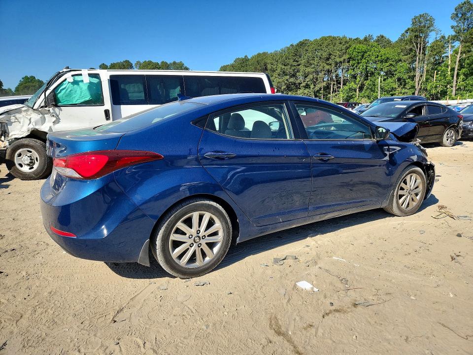 2015 Hyundai Elantra მანქანა იყიდება აუქციონზე, vin: KMHDH4AE4FU298464, აუქციონის ნომერი: 56041676
