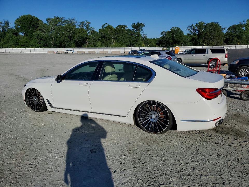 2016 Bmw 740 მანქანა იყიდება აუქციონზე, vin: WBA7E2C57GGD99896, აუქციონის ნომერი: 56065886