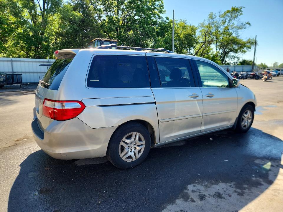 2007 Honda Odyssey მანქანა იყიდება აუქციონზე, vin: 5FNRL38677B423078, აუქციონის ნომერი: 55398226