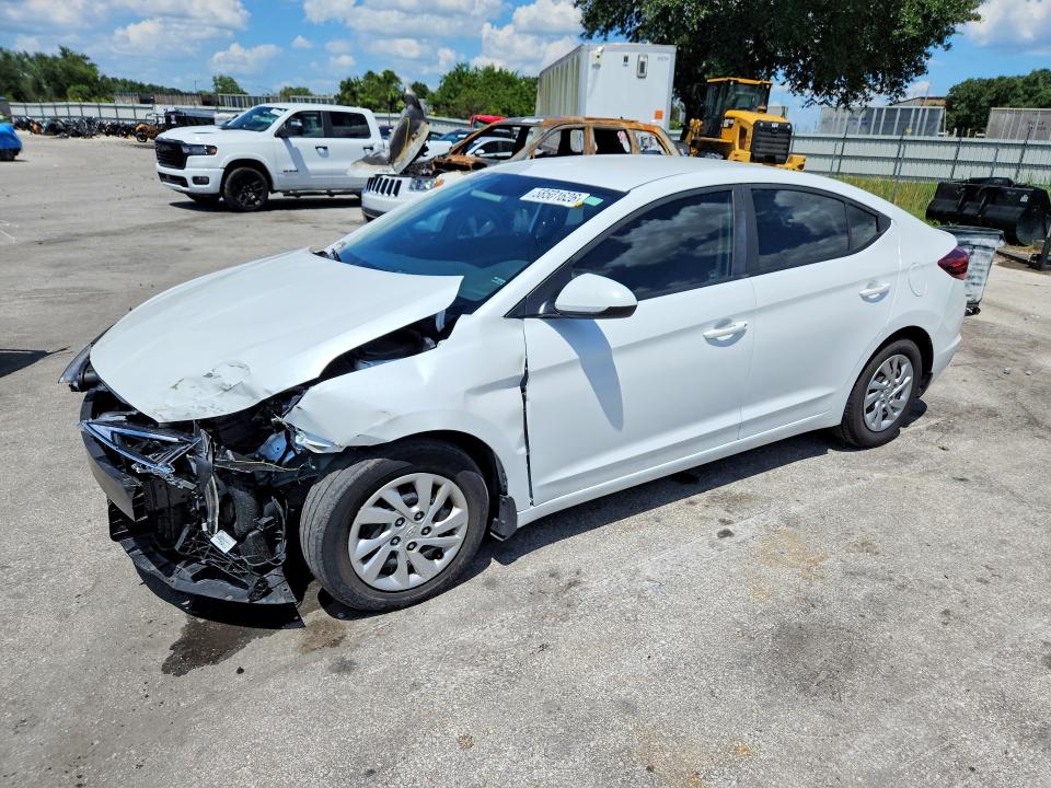 Auction sale of the 2019 Hyundai Elantra, vin: 5NPD74LFXKH489730, lot number: 58501626