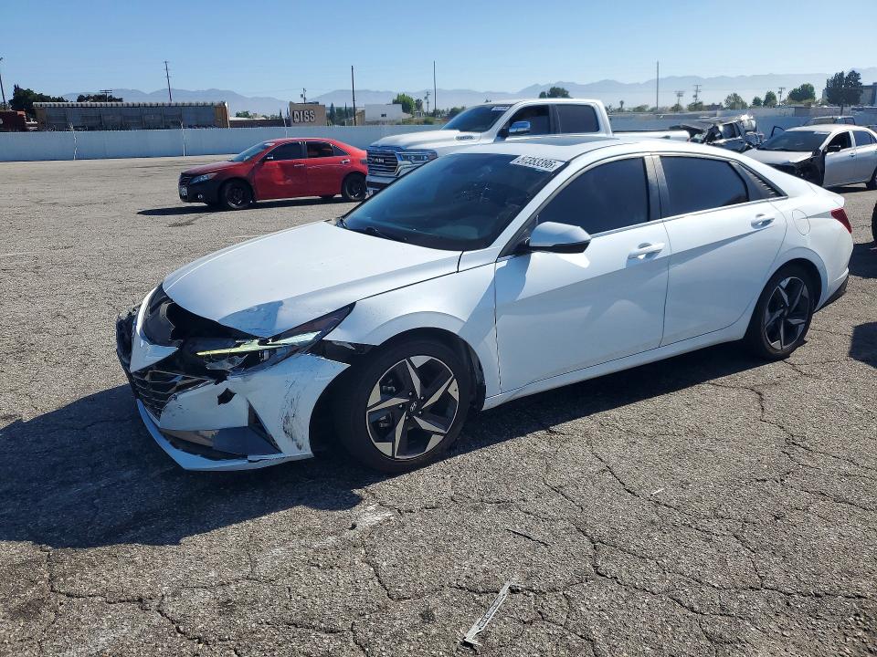 2021 Hyundai Elantra მანქანა იყიდება აუქციონზე, vin: 5NPLN4AG3MH027848, აუქციონის ნომერი: 57353396