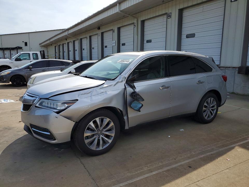 58663146 :رقم المزاد ، 5FRYD4H41FB031689 vin ، 2015 Acura Mdx مزاد بيع