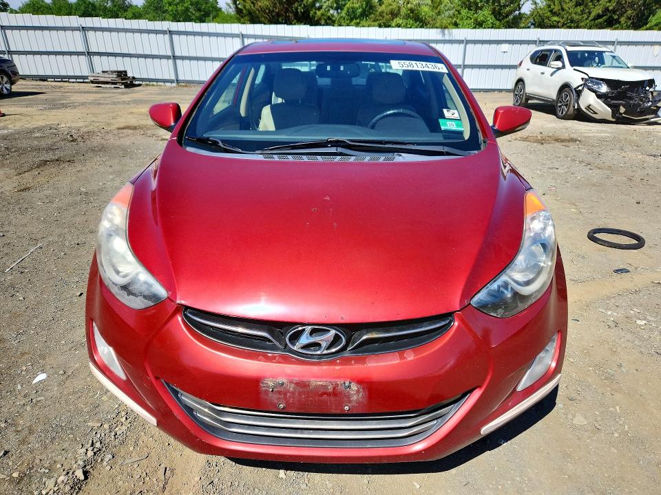 55813436 :رقم المزاد ، KMHDH4AEXCU244856 vin ، 2012 Hyundai Elantra مزاد بيع