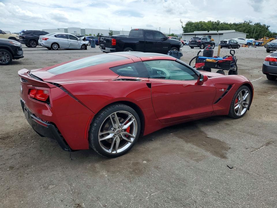55366836 :رقم المزاد ، 1G1YL2D78E5132570 vin ، 2014 Chevrolet Corvette مزاد بيع
