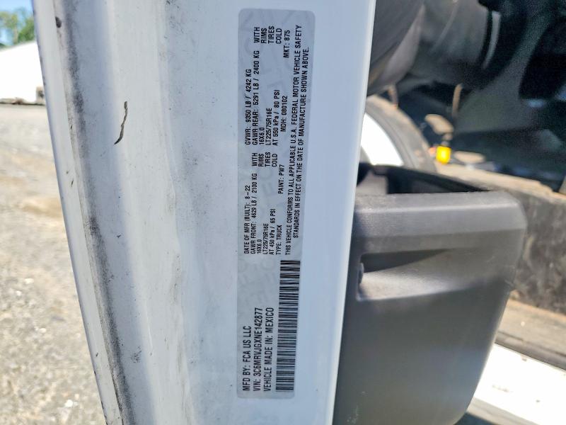 Aukcja sprzedaży 2022 Ram Promaster 3500, vin: 3C6MRVJGXNE142877, numer aukcji: 54453006