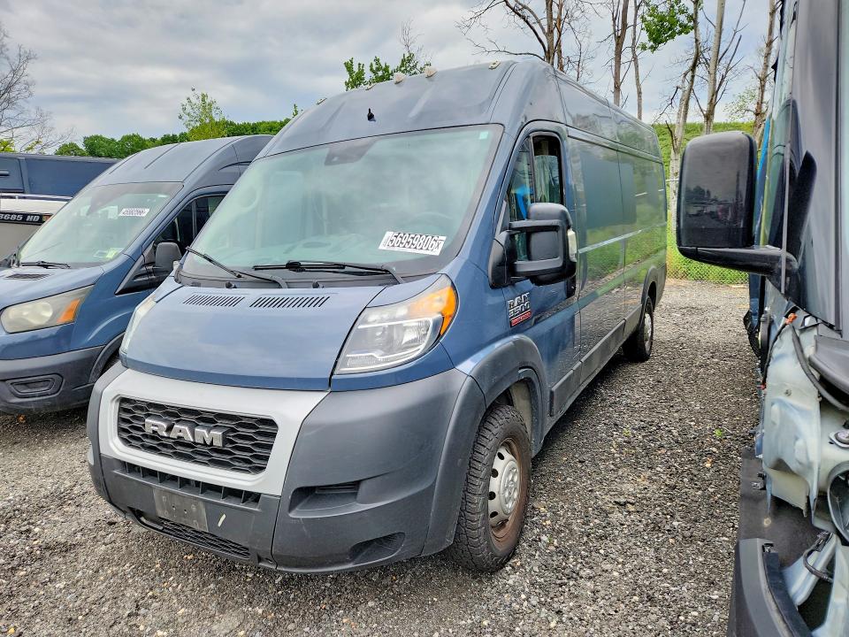 Продажа на аукционе авто 2021 Ram Promaster 3500, vin: 3C6MRVJG0ME544695, номер лота: 56959806