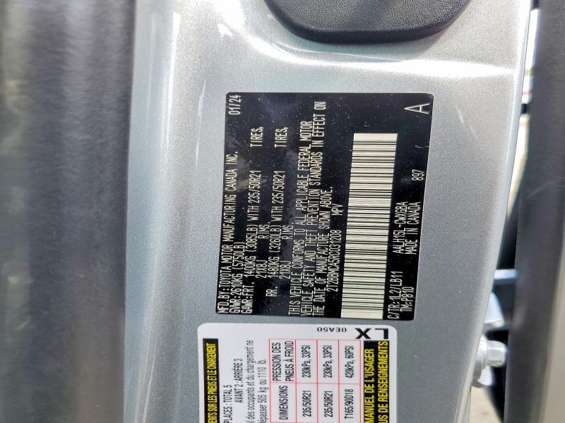 Продаж на аукціоні авто 2024 Lexus Rx 350h, vin: 2T2BBMCA5RC031208, номер лоту: 56407846