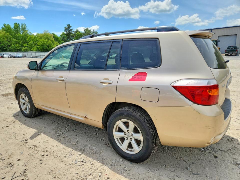 Продаж на аукціоні авто 2008 Toyota Highlander, vin: JTEDS41A082053304, номер лоту: 54874026