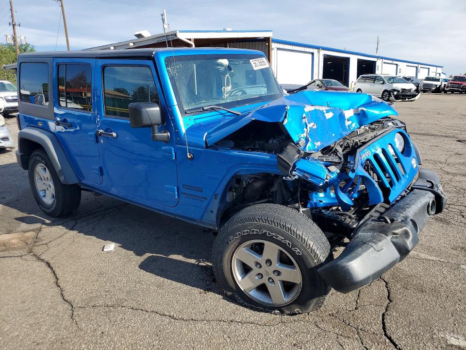 56736656 :رقم المزاد ، 1C4BJWDGXFL732093 vin ، 2015 Jeep Wrangler Unlimited مزاد بيع