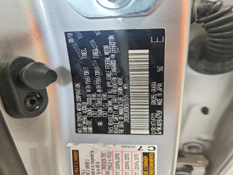 Продаж на аукціоні авто 2019 Toyota 4runner, vin: JTEBU5JR3K5617515, номер лоту: 56119176