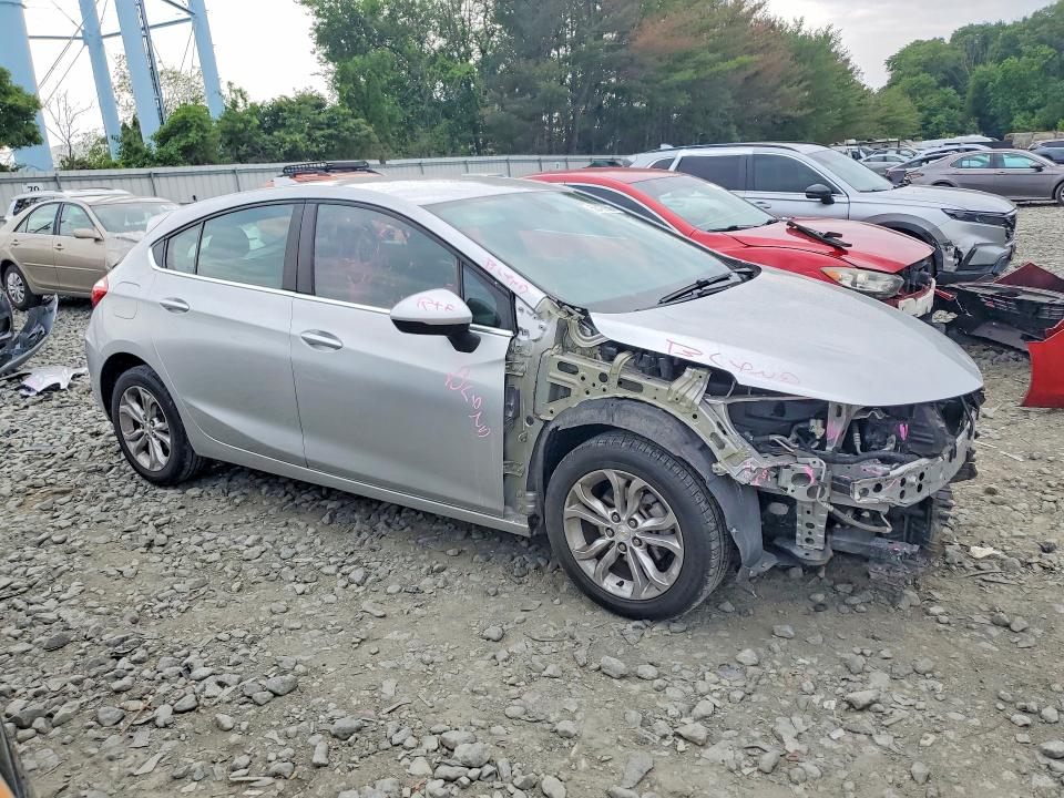 Продаж на аукціоні авто 2019 Chevrolet Cruze, vin: 3G1BE6SM4KS542350, номер лоту: 58402806