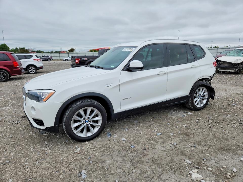 58207016 :رقم المزاد ، 5UXWX9C3XH0W77230 vin ، 2017 Bmw X3 مزاد بيع