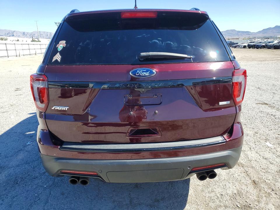 56538956 :رقم المزاد ، 1FM5K8GT7JGB79706 vin ، 2018 Ford Explorer مزاد بيع