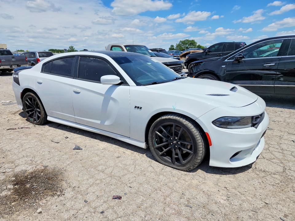 58182066 :رقم المزاد ، 2C3CDXGJ1NH253313 vin ، 2022 Dodge Charger مزاد بيع