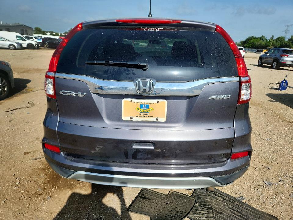 59147996 :رقم المزاد ، 5J6RM4H51GL065526 vin ، 2016 Honda Cr-v مزاد بيع