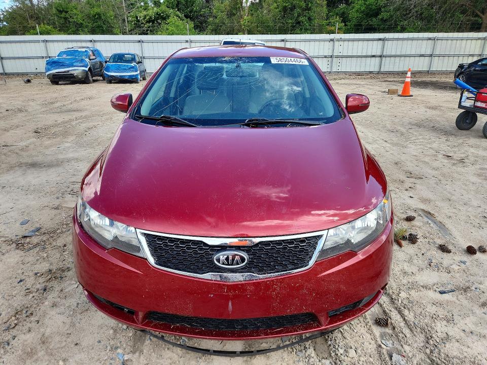 58504466 :رقم المزاد ، KNAFU4A20C5510133 vin ، 2012 Kia Forte مزاد بيع