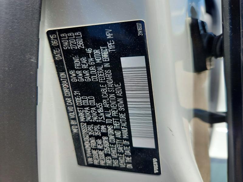 2016 Volvo Xc60 მანქანა იყიდება აუქციონზე, vin: YV440MDK0G2795552, აუქციონის ნომერი: 56746366