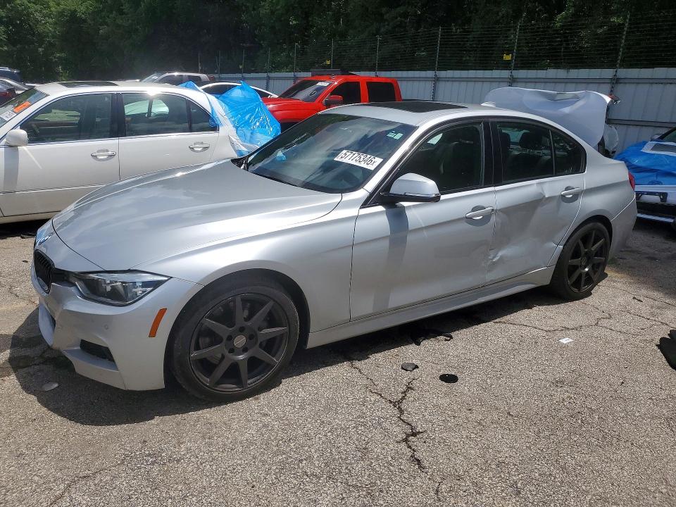 2017 Bmw 330 მანქანა იყიდება აუქციონზე, vin: WBA8B9G32HNU56823, აუქციონის ნომერი: 57175346